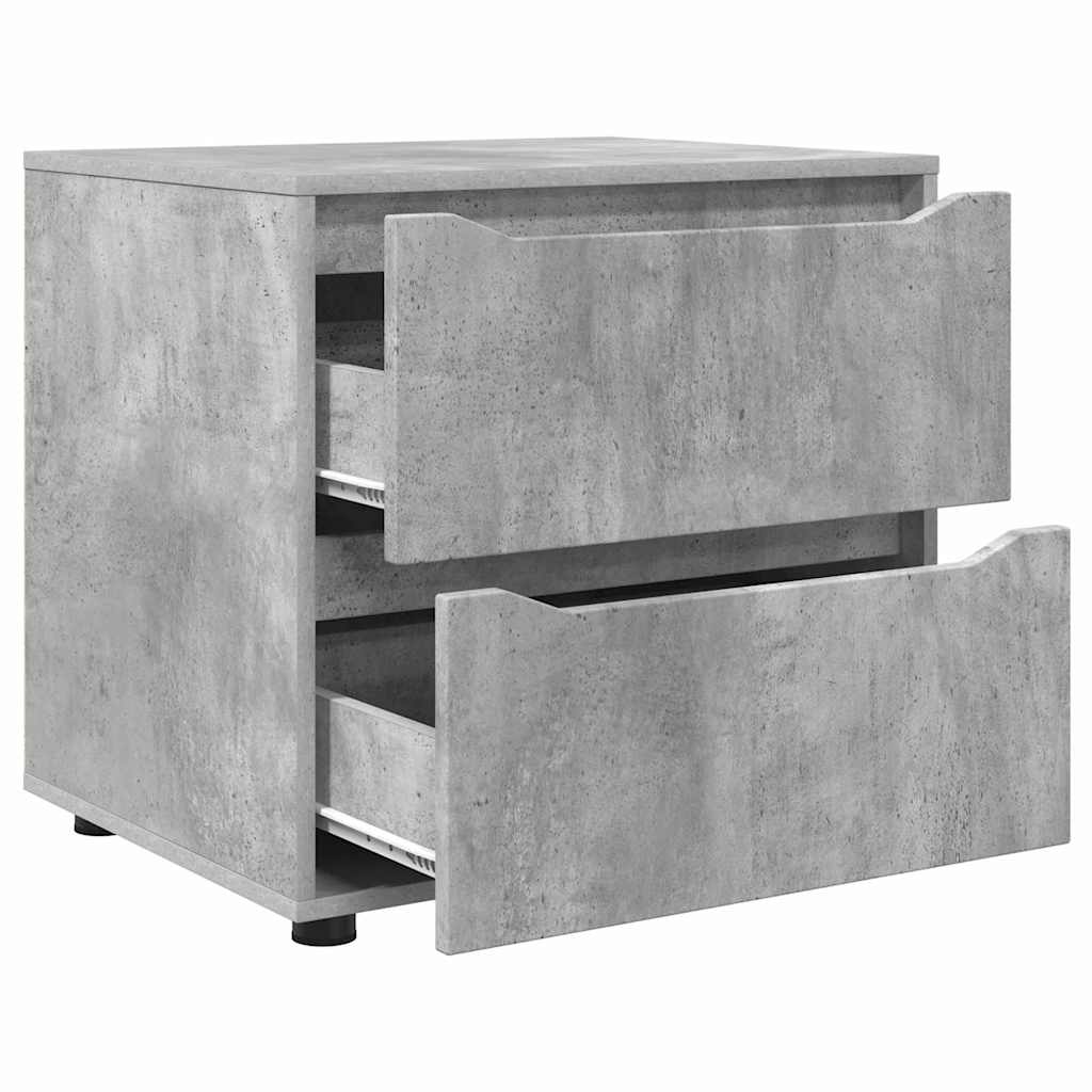 vidaXL Aufbewahrungsschrank Beton Grau 60 x 48 x 57 cm Holzwerkstoff