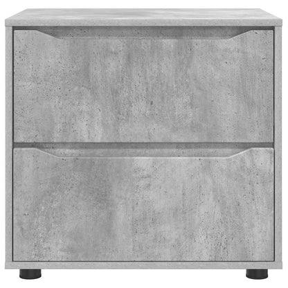 vidaXL Aufbewahrungsschrank Beton Grau 60 x 48 x 57 cm Holzwerkstoff