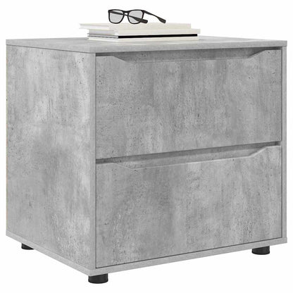 vidaXL Aufbewahrungsschrank Beton Grau 60 x 48 x 57 cm Holzwerkstoff