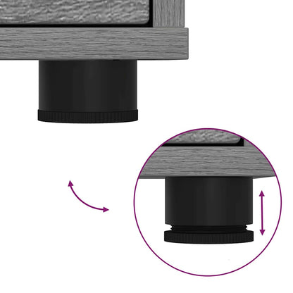 Aufbewahrungsschrank Graues Sonoma 60 x 48 x 57 cm