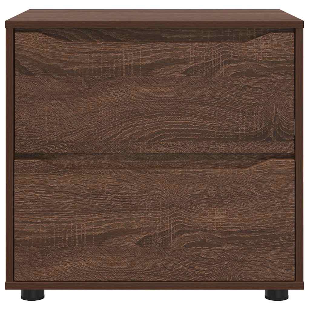 Aufbewahrungsschrank Braun Eichen-Optik 60 x 48 x 57 cm