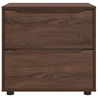 Aufbewahrungsschrank Braun Eichen-Optik 60 x 48 x 57 cm