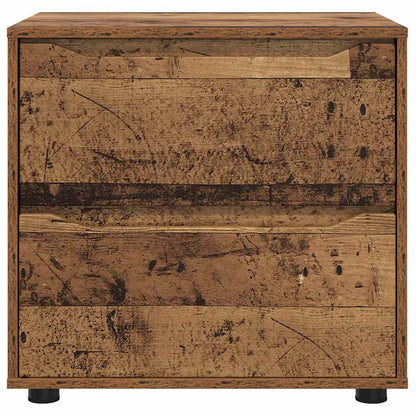 vidaXL Aufbewahrungsschrank Altholz 60 x 48 x 57 cm Holzwerkstoff