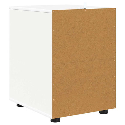 vidaXL Aufbewahrungsschrank Weiß 40 x 48 x 57 cm Holzwerkstoff