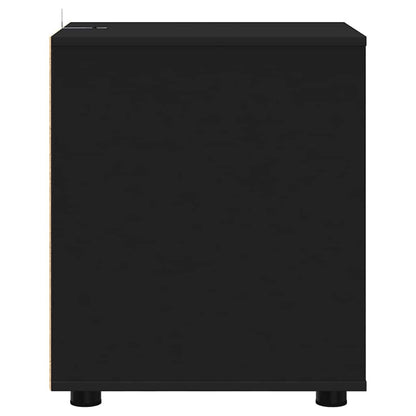 vidaXL Aufbewahrungsschrank Schwarz 40 x 48 x 57 cm Holzwerkstoff