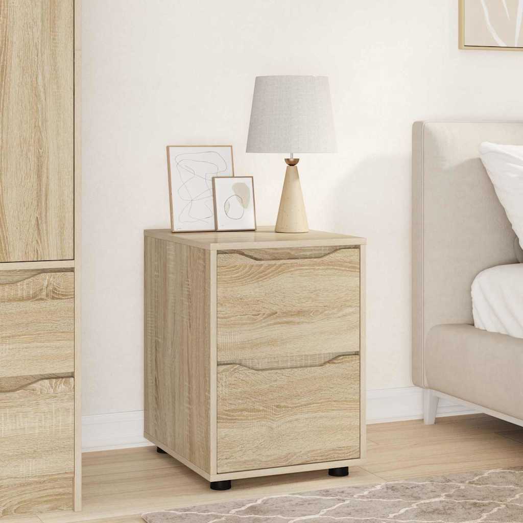 vidaXL Aufbewahrungsschrank Sonoma-Eiche 40 x 48 x 57 cm Holzwerkstoff