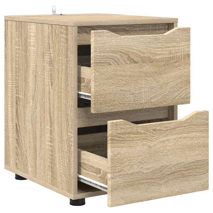 vidaXL Aufbewahrungsschrank Sonoma-Eiche 40 x 48 x 57 cm Holzwerkstoff