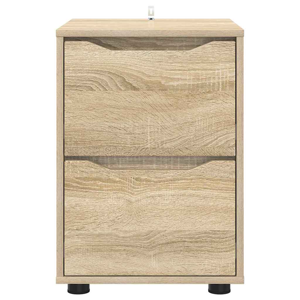 vidaXL Aufbewahrungsschrank Sonoma-Eiche 40 x 48 x 57 cm Holzwerkstoff