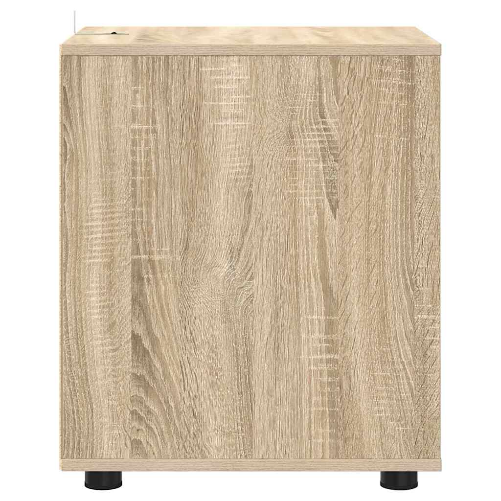 vidaXL Aufbewahrungsschrank Sonoma-Eiche 40 x 48 x 57 cm Holzwerkstoff