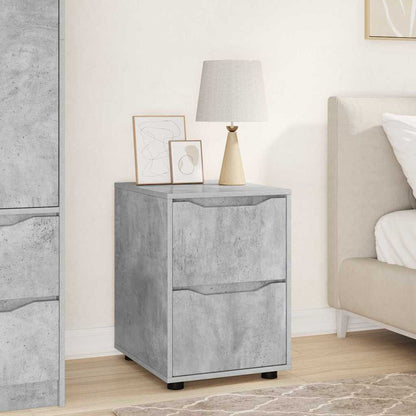 vidaXL Aufbewahrungsschrank Beton Grau 40 x 48 x 57 cm Holzwerkstoff