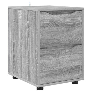 vidaXL Aufbewahrungsschrank Graues Sonoma 40 x 48 x 57 cm
