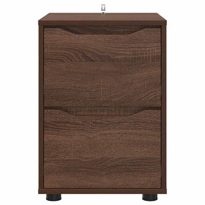 Aufbewahrungsschrank Braun Eichen-Optik 40 x 48 x 57 cm