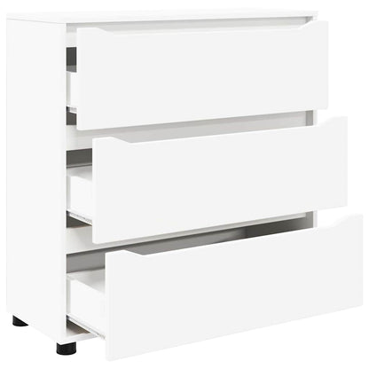 vidaXL Aufbewahrungsschrank Weiß 80 x 31 x 81 cm Holzwerkstoff