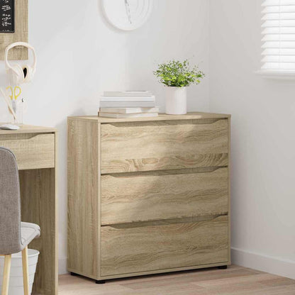 vidaXL Aufbewahrungsschrank Sonoma-Eiche 80 x 31 x 81 cm Holzwerkstoff