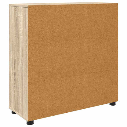 vidaXL Aufbewahrungsschrank Sonoma-Eiche 80 x 31 x 81 cm Holzwerkstoff