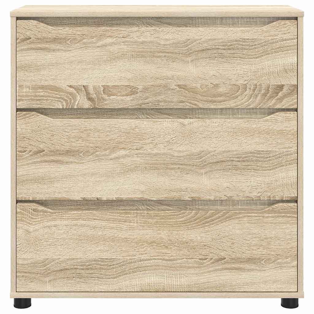 vidaXL Aufbewahrungsschrank Sonoma-Eiche 80 x 31 x 81 cm Holzwerkstoff