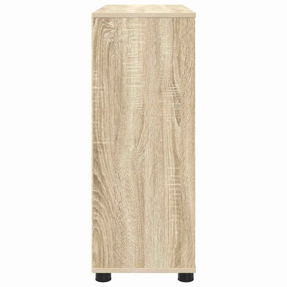 vidaXL Aufbewahrungsschrank Sonoma-Eiche 80 x 31 x 81 cm Holzwerkstoff