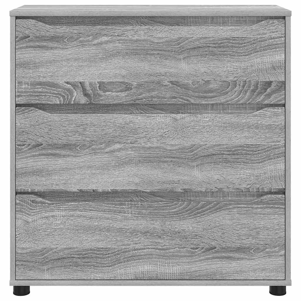 vidaXL Aufbewahrungsschrank Graues Sonoma 80 x 31 x 81 cm