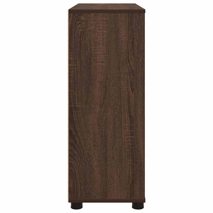 vidaXL Aufbewahrungsschrank Braun Eichen-Optik 80 x 31 x 81 cm