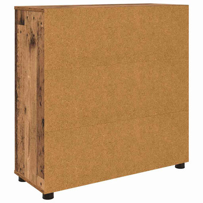 vidaXL Aufbewahrungsschrank Altholz 80 x 31 x 81 cm Holzwerkstoff