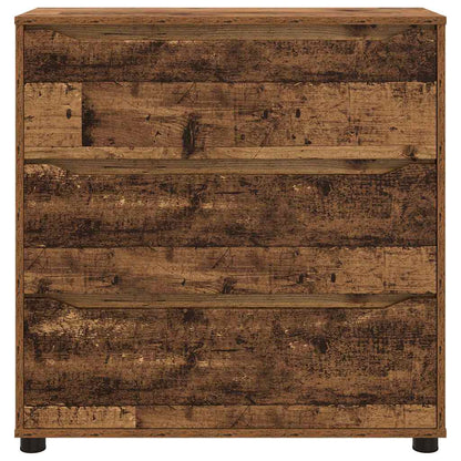 vidaXL Aufbewahrungsschrank Altholz 80 x 31 x 81 cm Holzwerkstoff