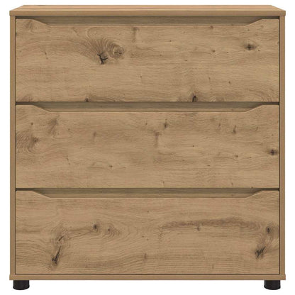 vidaXL Aufbewahrungsschrank Artisan-Eiche 80 x 31 x 81 cm