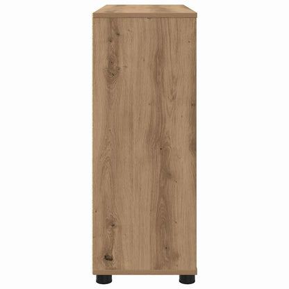 vidaXL Aufbewahrungsschrank Artisan-Eiche 80 x 31 x 81 cm