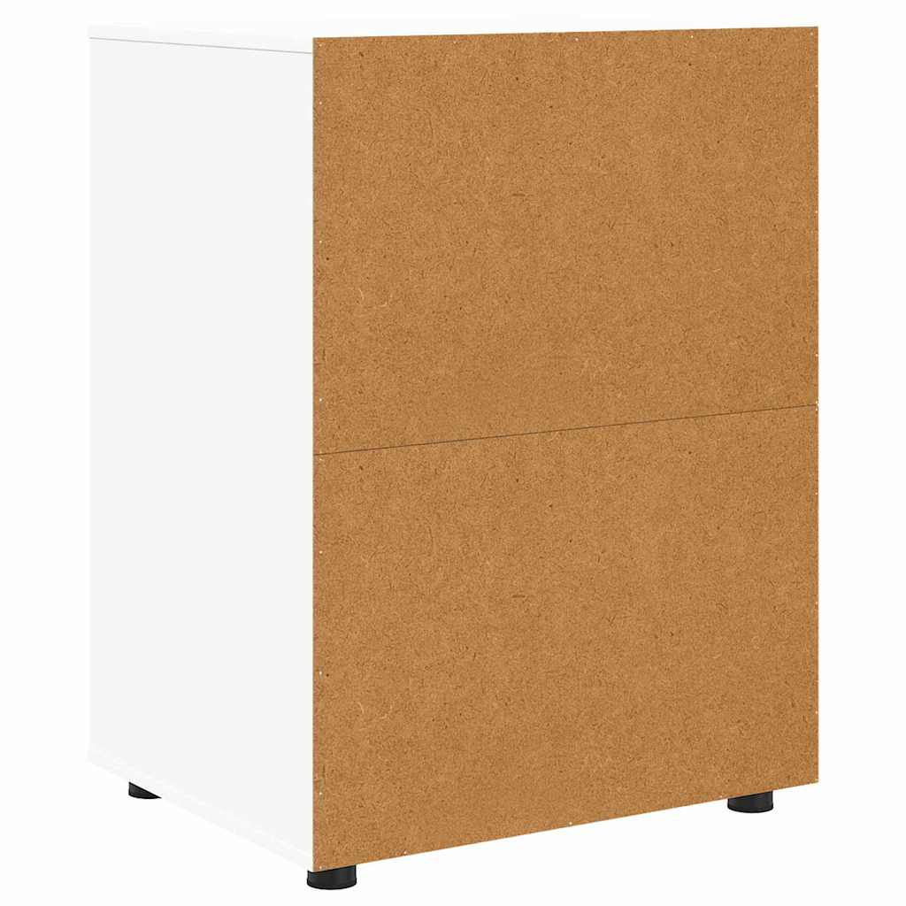 vidaXL Aufbewahrungsschrank Weiß 60 x 48 x 81 cm Holzwerkstoff