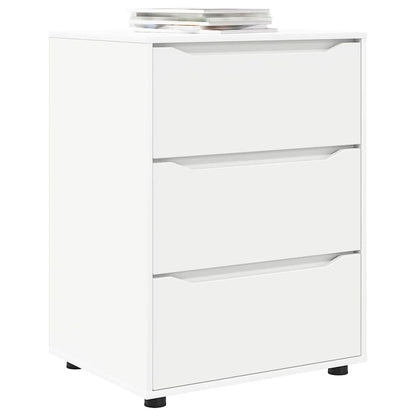 vidaXL Aufbewahrungsschrank Weiß 60 x 48 x 81 cm Holzwerkstoff