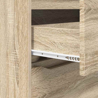 vidaXL Aufbewahrungsschrank Sonoma-Eiche 60 x 48 x 81 cm Holzwerkstoff