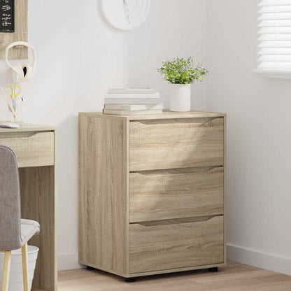 vidaXL Aufbewahrungsschrank Sonoma-Eiche 60 x 48 x 81 cm Holzwerkstoff