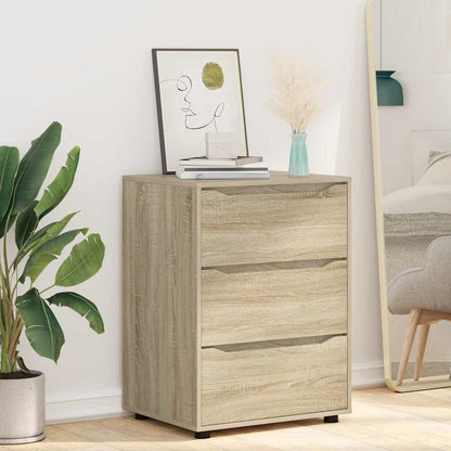 vidaXL Aufbewahrungsschrank Sonoma-Eiche 60 x 48 x 81 cm Holzwerkstoff