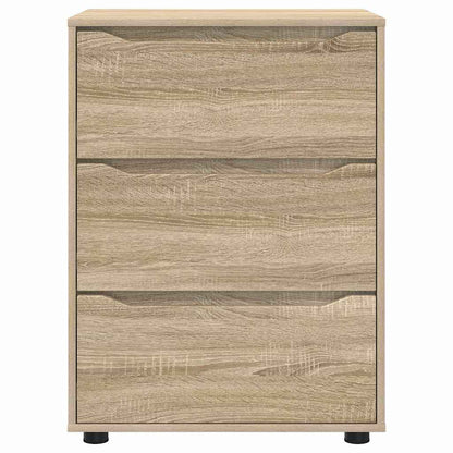 vidaXL Aufbewahrungsschrank Sonoma-Eiche 60 x 48 x 81 cm Holzwerkstoff