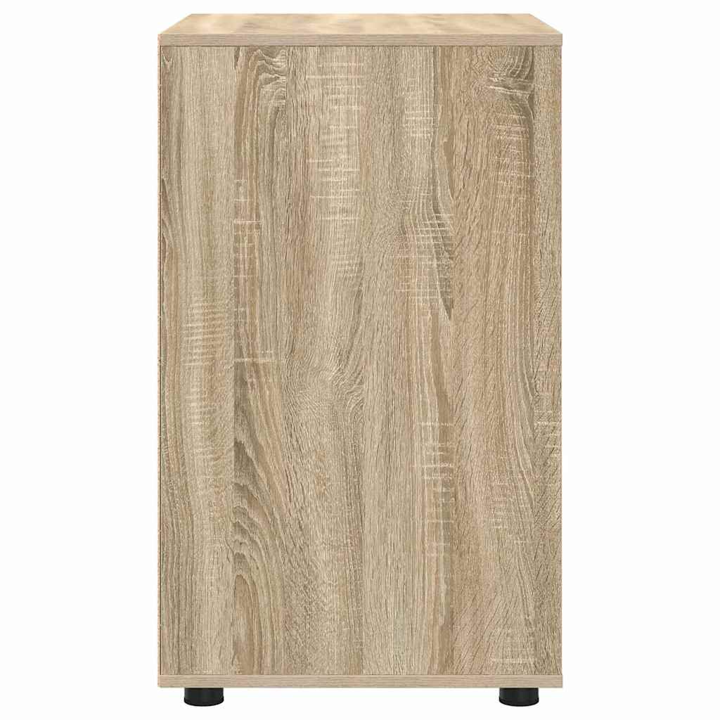 vidaXL Aufbewahrungsschrank Sonoma-Eiche 60 x 48 x 81 cm Holzwerkstoff