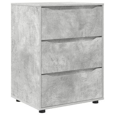 vidaXL Aufbewahrungsschrank Beton Grau 60 x 48 x 81 cm Holzwerkstoff