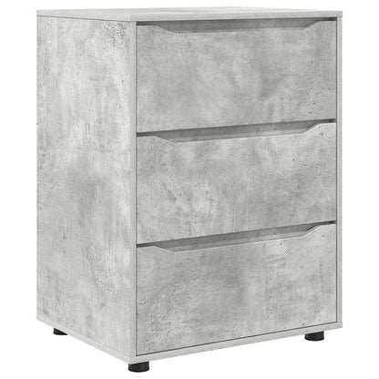 vidaXL Aufbewahrungsschrank Beton Grau 60 x 48 x 81 cm Holzwerkstoff