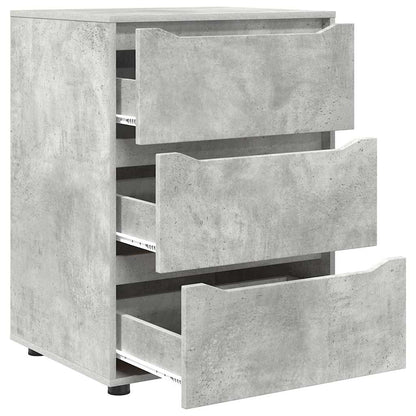 vidaXL Aufbewahrungsschrank Beton Grau 60 x 48 x 81 cm Holzwerkstoff
