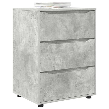 vidaXL Aufbewahrungsschrank Beton Grau 60 x 48 x 81 cm Holzwerkstoff