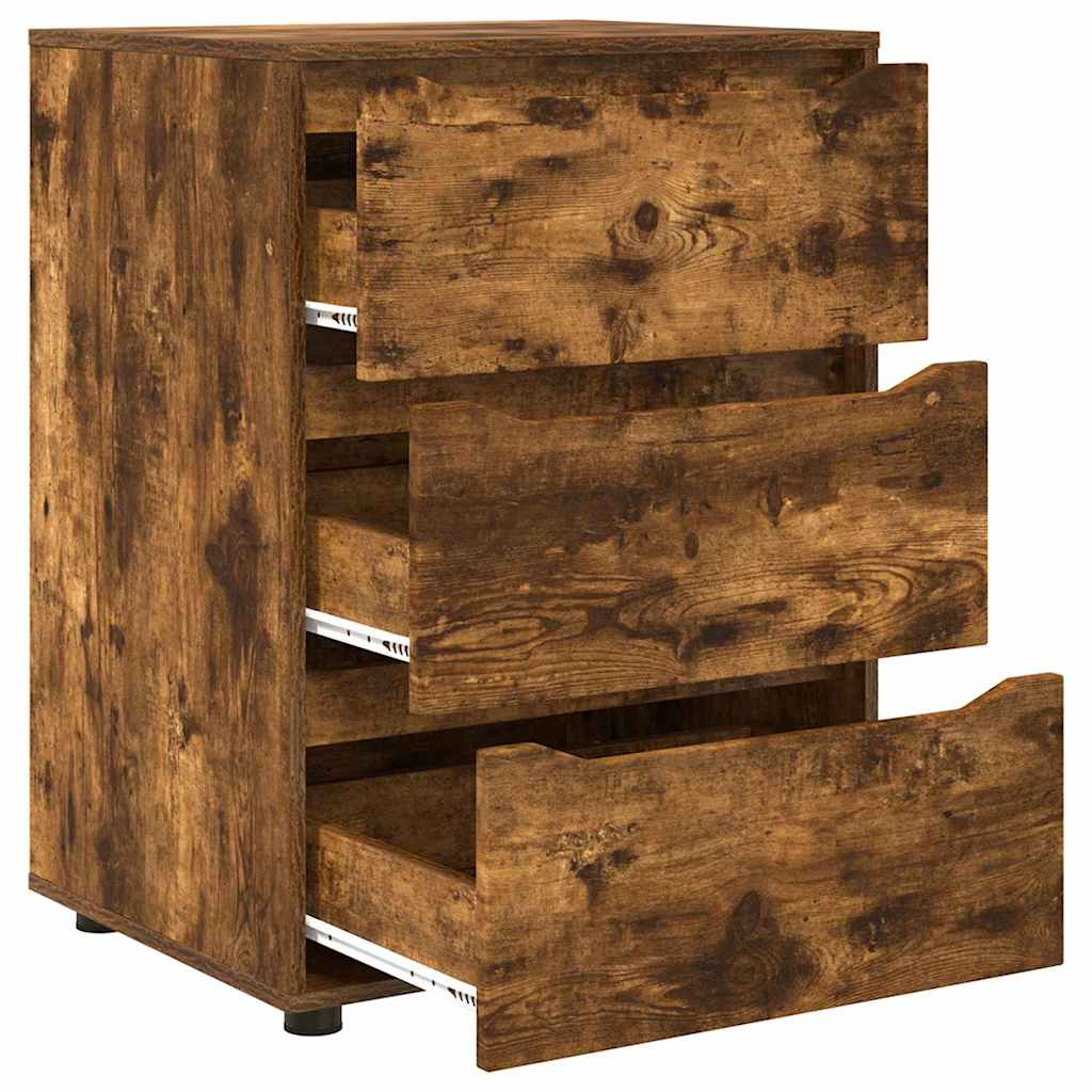 Aufbewahrungsschrank Geräucherte Eiche 60 x 48 x 81 cm