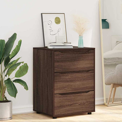 vidaXL Aufbewahrungsschrank Braun Eichen-Optik 60 x 48 x 81 cm