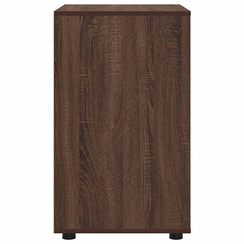 vidaXL Aufbewahrungsschrank Braun Eichen-Optik 60 x 48 x 81 cm