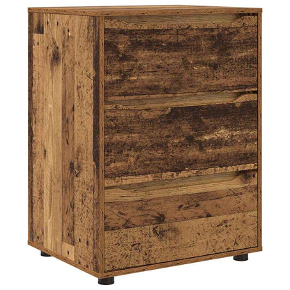 vidaXL Aufbewahrungsschrank Altholz 60 x 48 x 81 cm Holzwerkstoff