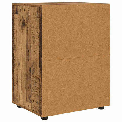 vidaXL Aufbewahrungsschrank Altholz 60 x 48 x 81 cm Holzwerkstoff