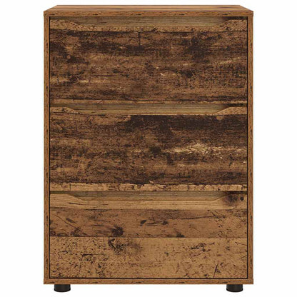 vidaXL Aufbewahrungsschrank Altholz 60 x 48 x 81 cm Holzwerkstoff