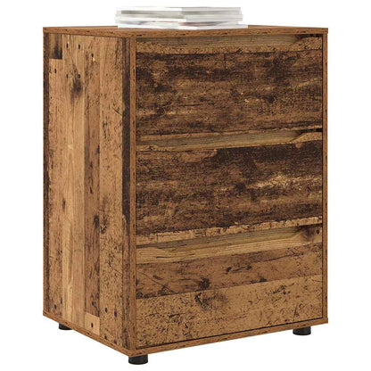 vidaXL Aufbewahrungsschrank Altholz 60 x 48 x 81 cm Holzwerkstoff