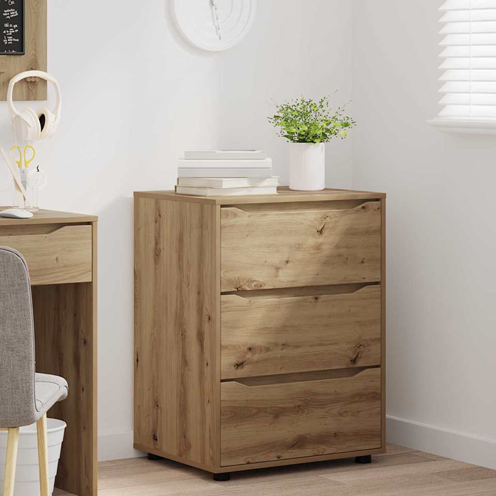 Aufbewahrungsschrank Artisan-Eiche 60 x 48 x 81 cm