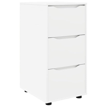vidaXL Aufbewahrungsschrank Weiß 40 x 48 x 81 cm Holzwerkstoff