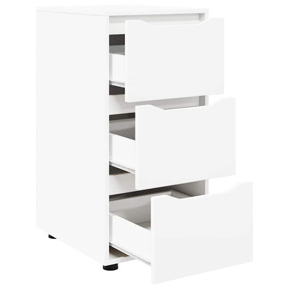 vidaXL Aufbewahrungsschrank Weiß 40 x 48 x 81 cm Holzwerkstoff