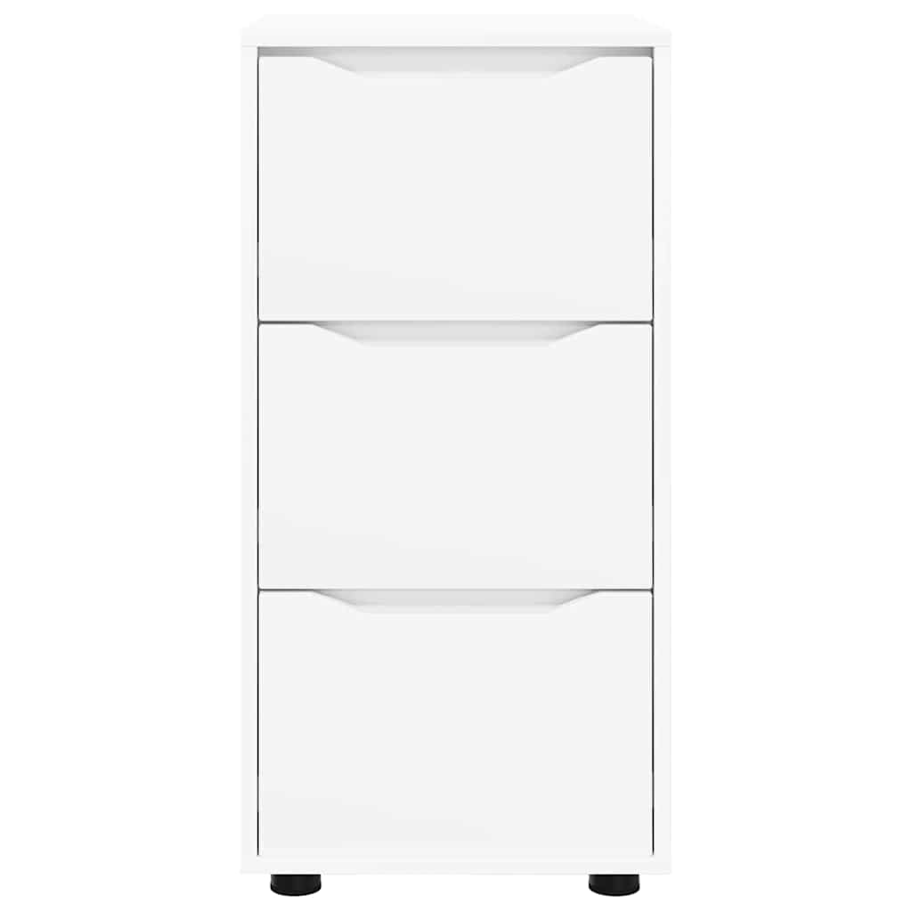 vidaXL Aufbewahrungsschrank Weiß 40 x 48 x 81 cm Holzwerkstoff