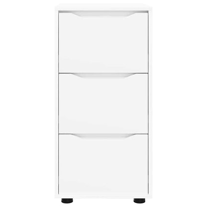 vidaXL Aufbewahrungsschrank Weiß 40 x 48 x 81 cm Holzwerkstoff